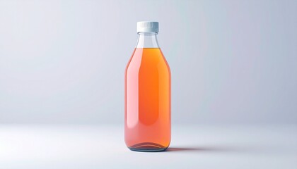 Iced Tea Bottle Mockup – Premium Beverage Label Design