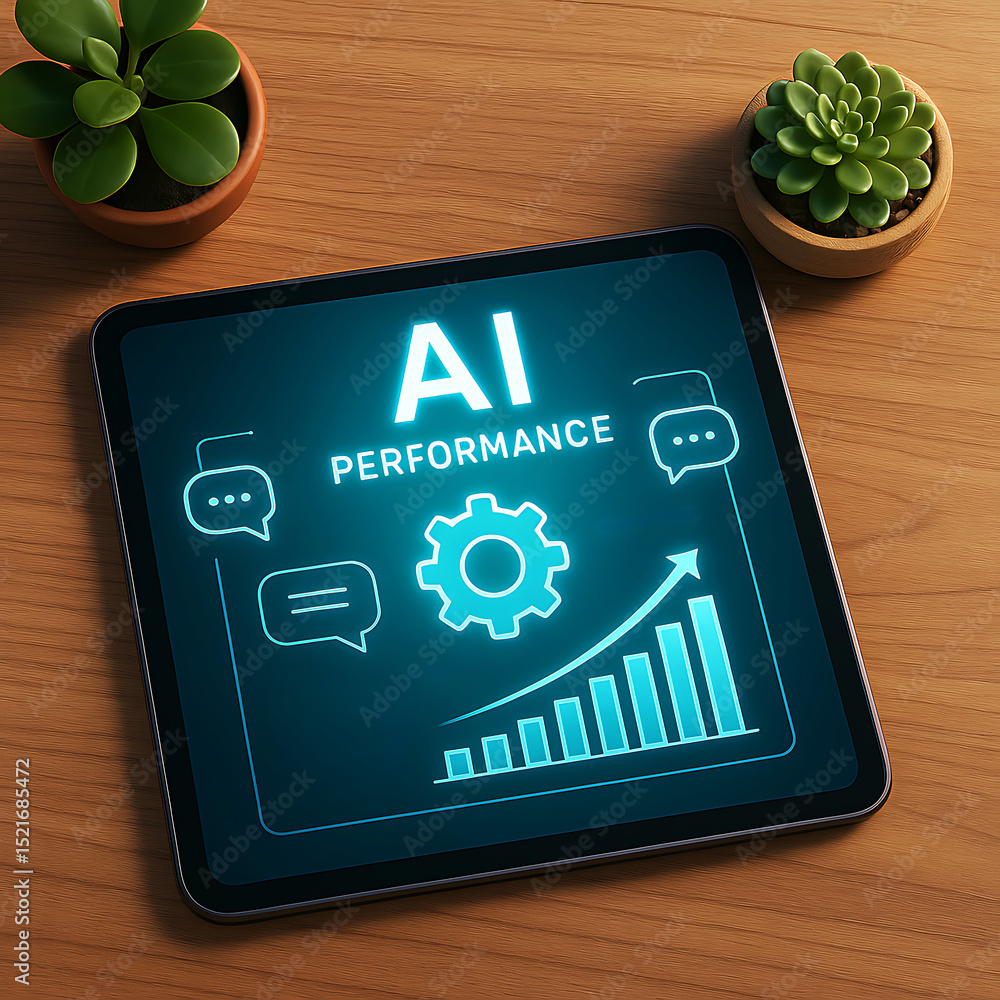 Poster ai performance optimization on digital tablet