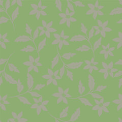 Abstract seamless floral pattern. Spring Trendy flowers print, Plant background, design for fabric, cloth design, covers, wallpapers, print, scrapbooking.