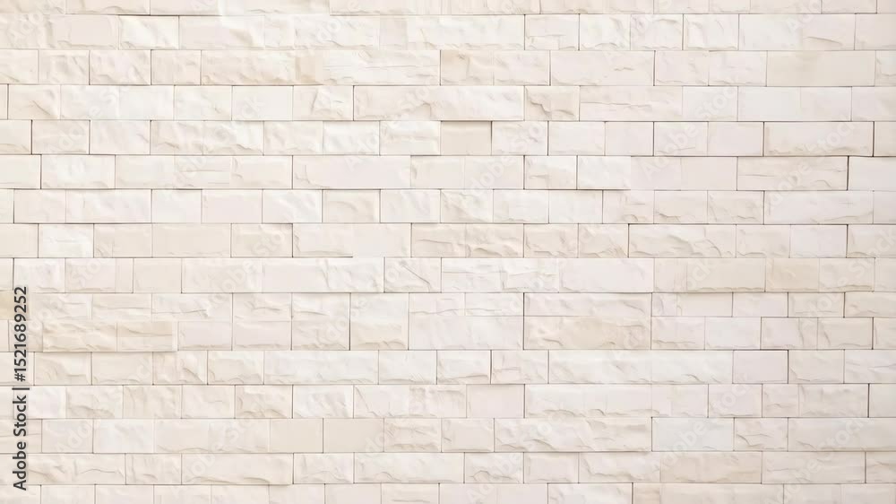 Poster rectangular beige stone tile wall, background featuring rough textured surface with subtle patterns 