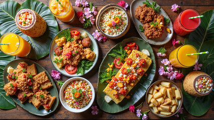 National Hawaii Day – Traditional Hawaiian Cuisine with Tropical Beverages