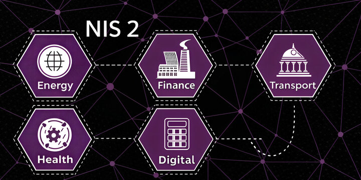 Nis 2 sectors include energy, finance, transport, health, and digital services