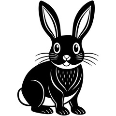 rabbit, bunny, easter, cartoon, animal, vector, illustration, hare, art, cute, holiday, baby, animals, drawing, mammal, fun, spring, happy, funny, egg, pet, pink, easter bunny, card, ears