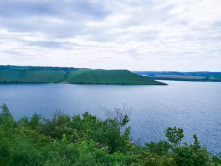 landscape from the mountain view of Bakota