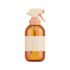 3D minimal spray bottle with pump top