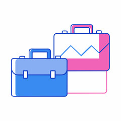 International Equal Pay Day Vector &ndash; Gender Wage Equality, Balance Icons, Clean White Background