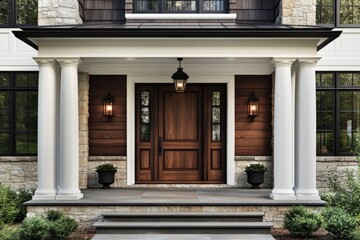 Modern Farmhouse Entryway Design