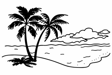 palm tree silhouette