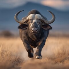 African Buffalo Charging at Camera – Intense Wildlife Action