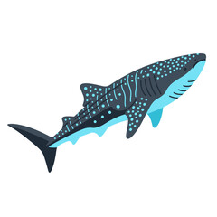 Whale Shark Illustration - Spotted Gentle Giant of the Ocean