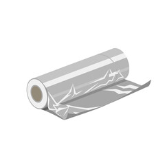 Roll of Aluminum Foil for Kitchen Use Icon, Food Wrapping Material