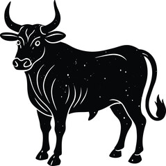 Majestic Bull A Powerful Symbol of Strength and Determination