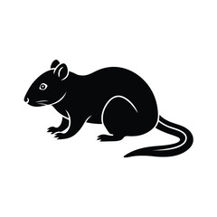 Obraz premium Rodent Icon Vector in Flat Clean Style