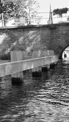 Obraz premium Bridge over the river in Brugges, Belgium