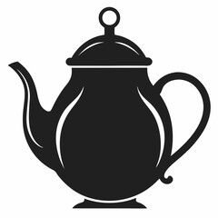 teapot isolated on white background