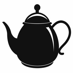 teapot isolated on white