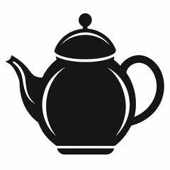 teapot isolated on white