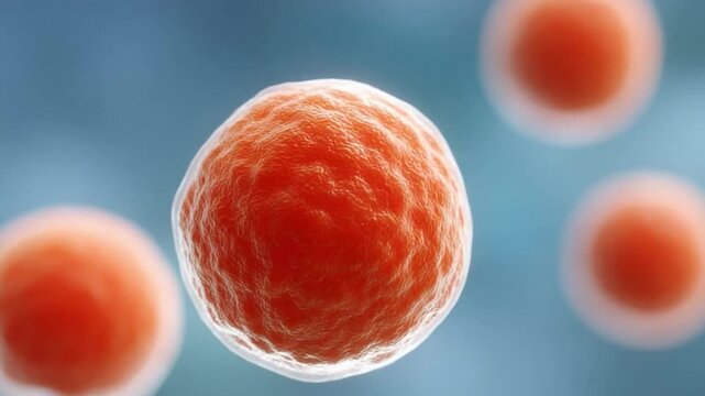 Cellular Symphony: A mesmerizing macro perspective of vibrant cells, a visual ode to the very building blocks of life.