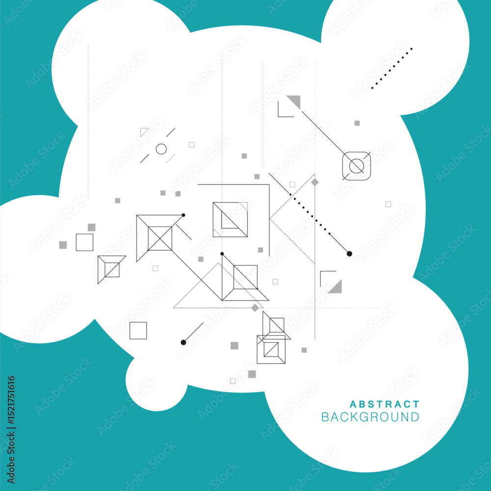 Poster Fashion grey patterns. Abstract graphic design pattern. Geometric grey lines pattern.