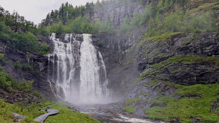 Waterfall in Norway