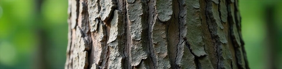 Close-up shot of a smooth, grey beech tree trunk, textured bark details visible, natural light illuminating the wood grain , nature, arboreal, detail