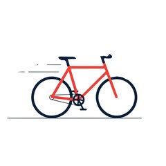 Fototapeta premium Bicycle vector design for use in icons, animations, and motion graphics