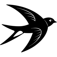 vector image of a bird