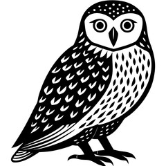 owl on a branch