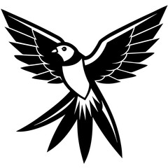 vector illustration of a bird