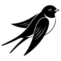 crow on a white background