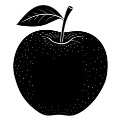 vector illustration of an apple