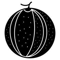 vector illustration of an apple