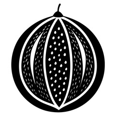 vector illustration of an apple