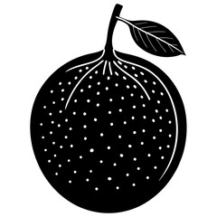 vector illustration of an apple