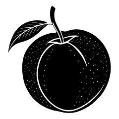 vector illustration of an apple