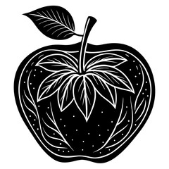 apple with leaf