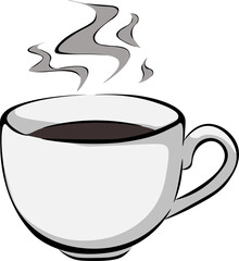 Cup of Black Coffee / Drink