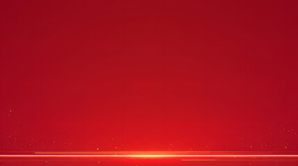 Red Gradient Background with Golden Light Outline, Simple and Elegant Style, Low Saturation, High Resolution, Professional Photography