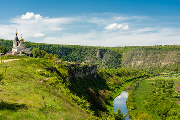 The Orheiul Vechi Monastery in the Butuceni countryside,  Moldova