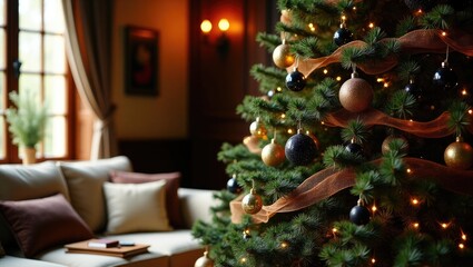 christmas tree with gifts