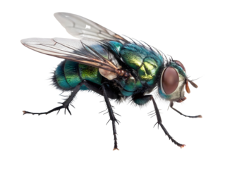 Blow fly isolated on transparent background