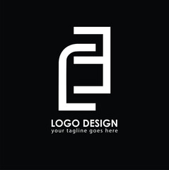 CB CB Logo Design, Creative Minimal Letter CB CB Monogram
