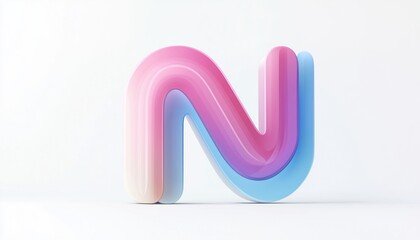 Sophisticated Logo Design Featuring An Abstract Letter N Chart. Ideal For Finance And Business Branding. Sleek And Contemporary Symbol.