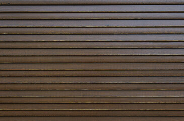 Dark colored blinds for background and graphic