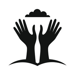 Obraz premium vector illustration of a silhouette of a woman