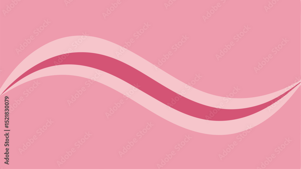 Poster abstract pink background featuring wavy lines suitable for graphic design projects