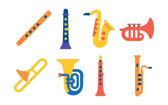 Wind Instruments Color