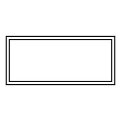 Obraz premium Double Rectangle Frame