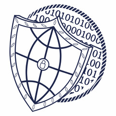 world map and compass