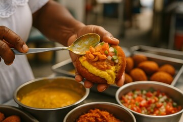 Crafting Acarajé Delicacy a tradicional brazilian food